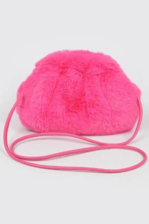Faux Fur Crossbody Bag