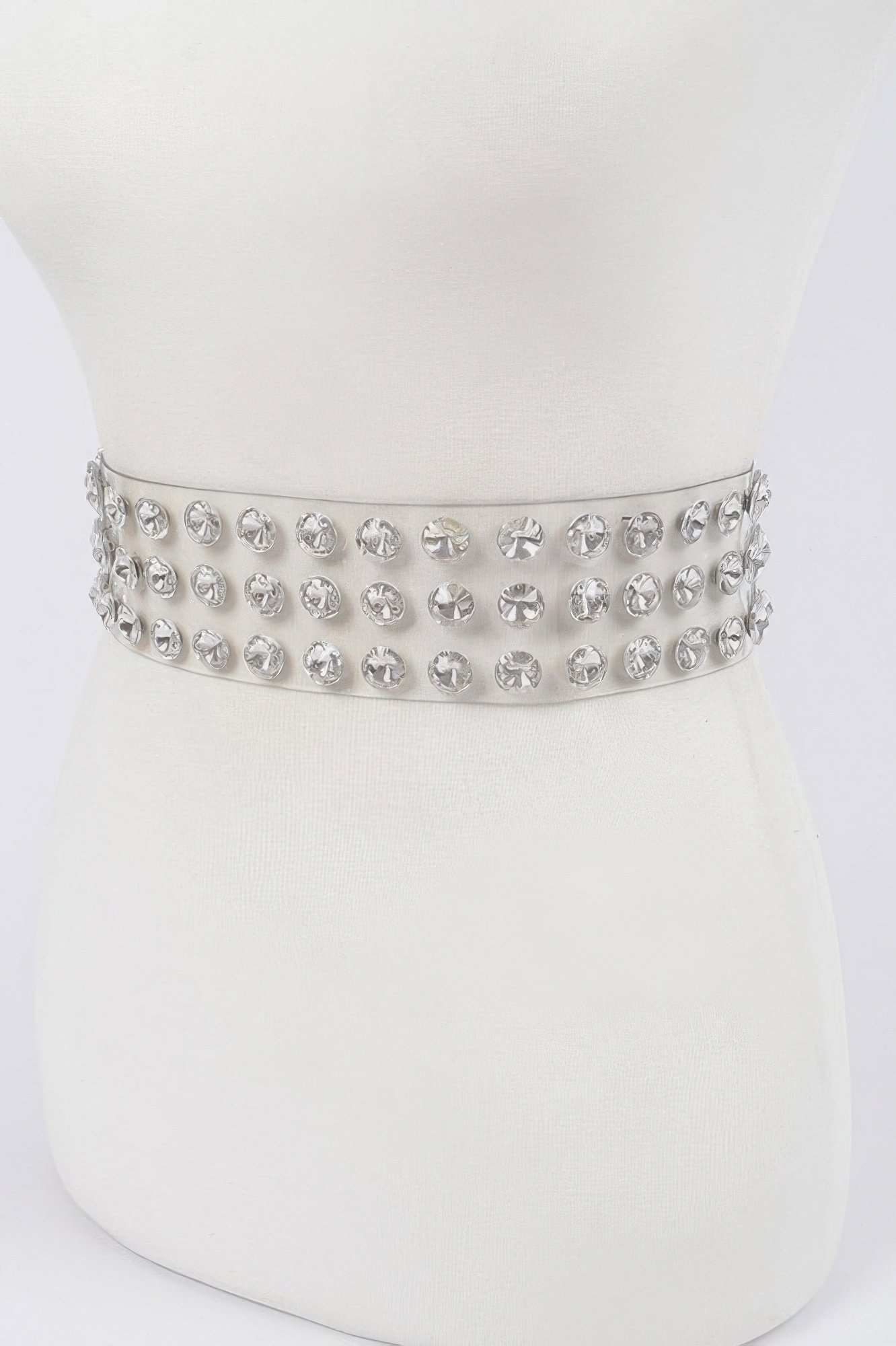 Multi Large Stone Clear Waist Belt Multi Large Stone Clear Waist Belt - Image 2