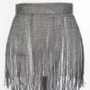 Rhinestone Fringe Belt