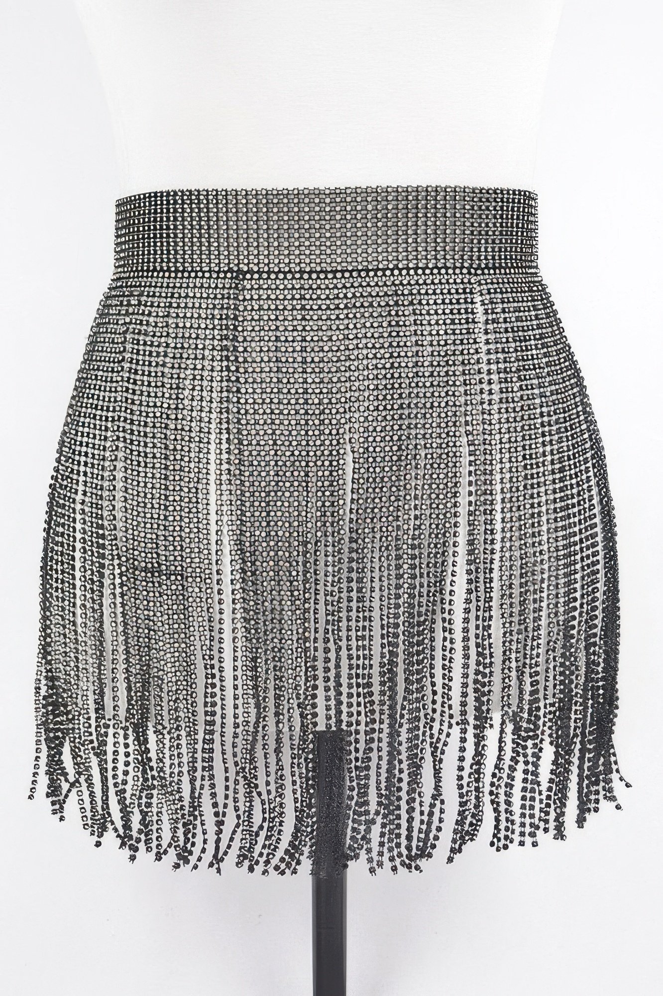 Rhinestone Fringe Belt