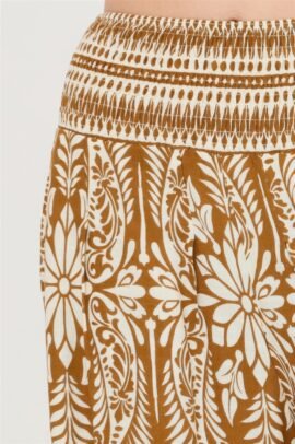 Smocked Waist Floral Pants Smocked Waist Floral Pants - Image 11