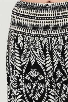 Smocked Waist Floral Pants Smocked Waist Floral Pants - Image 16