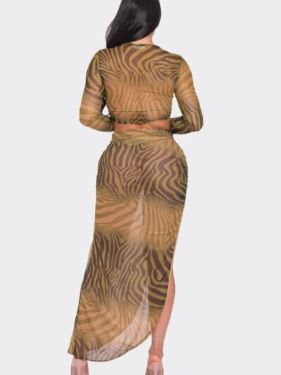 Top And Long Skirt Set Top And Long Skirt Set