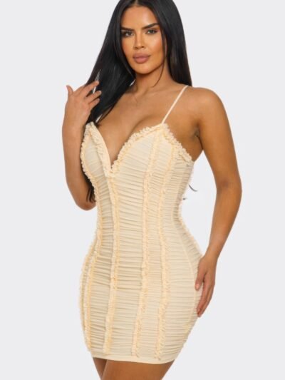 Candy Crush Ruched Mini Dress Candy Crush Ruched Mini Dress