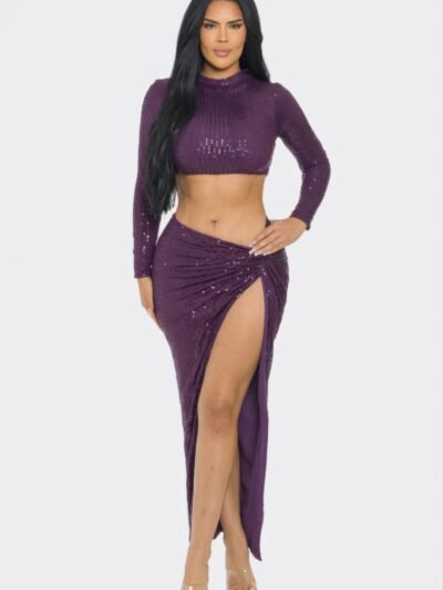 Sequence Top And Skirt Set