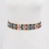 Multi Rhinestone Waist Belt