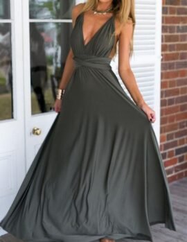 Women's Sexy Long Party Dress Club Floor-Length Summer Backless Bandage Maxi Dress Multiway Bridesmaids Boho Women Dress Vestidos Women's Sexy Long Party Dress Club Floor-Length Summer Backless Bandage Maxi Dress Multiway Bridesmaids Boho Women Dress Vestidos - Image 5
