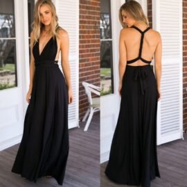 Women's Sexy Long Party Dress Club Floor-Length Summer Backless Bandage Maxi Dress Multiway Bridesmaids Boho Women Dress Vestidos Women's Sexy Long Party Dress Club Floor-Length Summer Backless Bandage Maxi Dress Multiway Bridesmaids Boho Women Dress Vestidos - Image 2