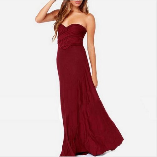 Women's Sexy Long Party Dress Club Floor-Length Summer Backless Bandage Maxi Dress Multiway Bridesmaids Boho Women Dress Vestidos Women's Sexy Long Party Dress Club Floor-Length Summer Backless Bandage Maxi Dress Multiway Bridesmaids Boho Women Dress Vestidos - Image 10
