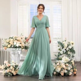 Elegant Long Evening Dress & Banquet Gown | Zeeflare