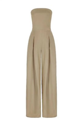 Loose Tube-top Jumpsuit Ins Fashion Backless Wide Leg Long Pants Overalls Women's Clothing - Image 2