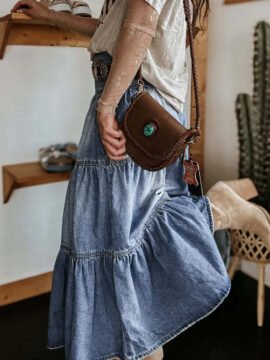 Tiered Button-Fly Denim Skirt 7869e6a0-4bd7-4a03-aad1-d535c721166f-Max