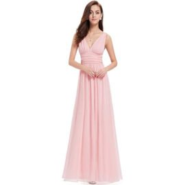 Evening Gown Plus And Extra Size Deep V-neck Dress - Image 9