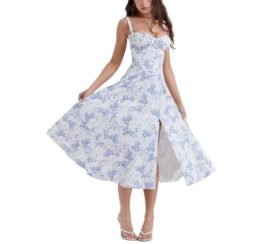 Floral Cottagecore Midi Dress - Image 7