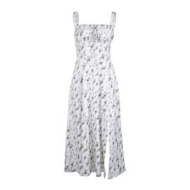Floral Cottagecore Midi Dress - Image 4