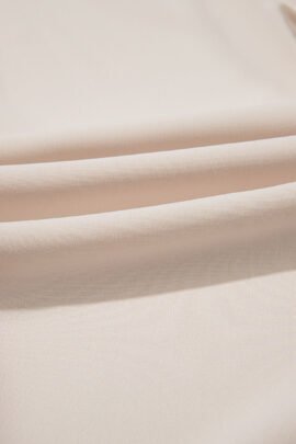 Oatmeal V Neck Long Sleeve Smocked Waist Elegant Blouse Oatmeal V Neck Long Sleeve Smocked Waist Elegant Blouse - Image 4