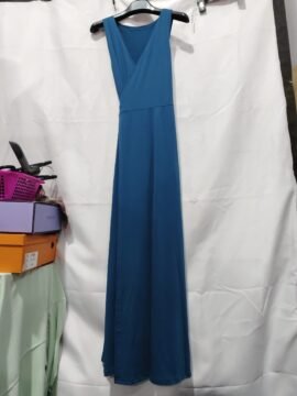 V-neck Sleeveless Dress With Belt Summer Fashion Party Club Evening Maxi Dresses For Women Clothing V-neck Sleeveless Dress With Belt Summer Fashion Party Club Evening Maxi Dresses For Women Clothing - Image 10