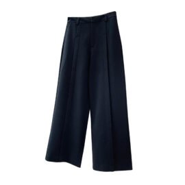 Fluid Drape High Waist Wide Leg Slacks Fluid Drape High Waist Wide Leg Slacks - Image 3