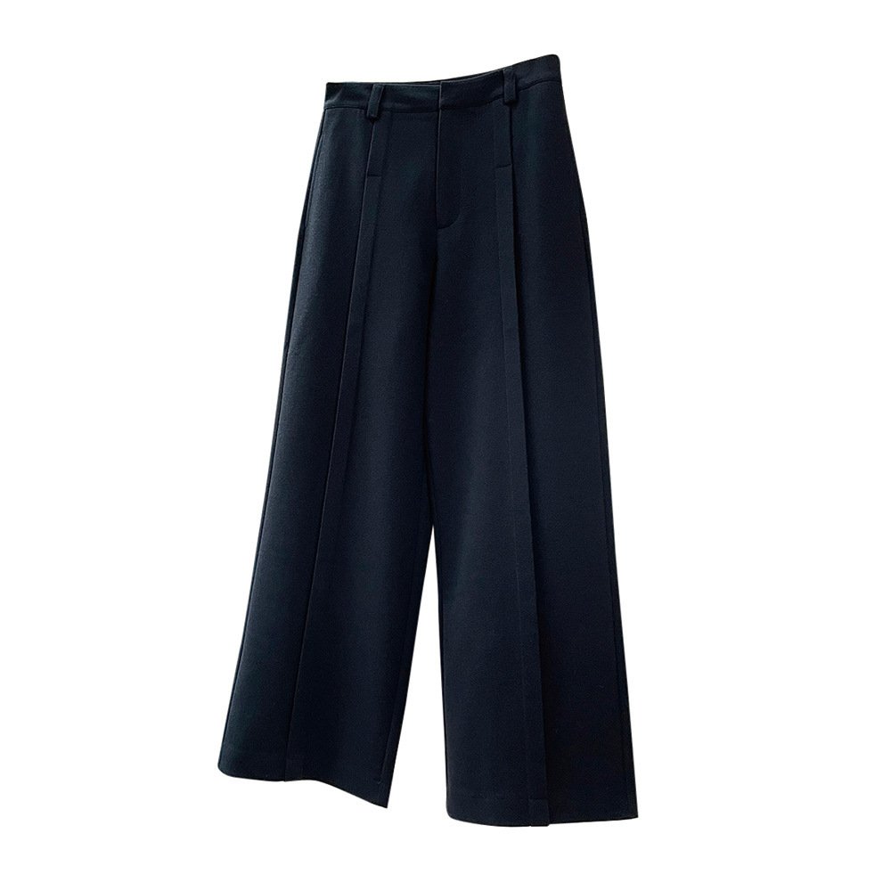 Fluid Drape High Waist Wide Leg Slacks Fluid Drape High Waist Wide Leg Slacks - Image 3