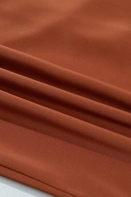 Cinnamon Silky Long Sleeve Button Front Western Fashion Shirt Cinnamon Silky Long Sleeve Button Front Western Fashion Shirt - Image 12