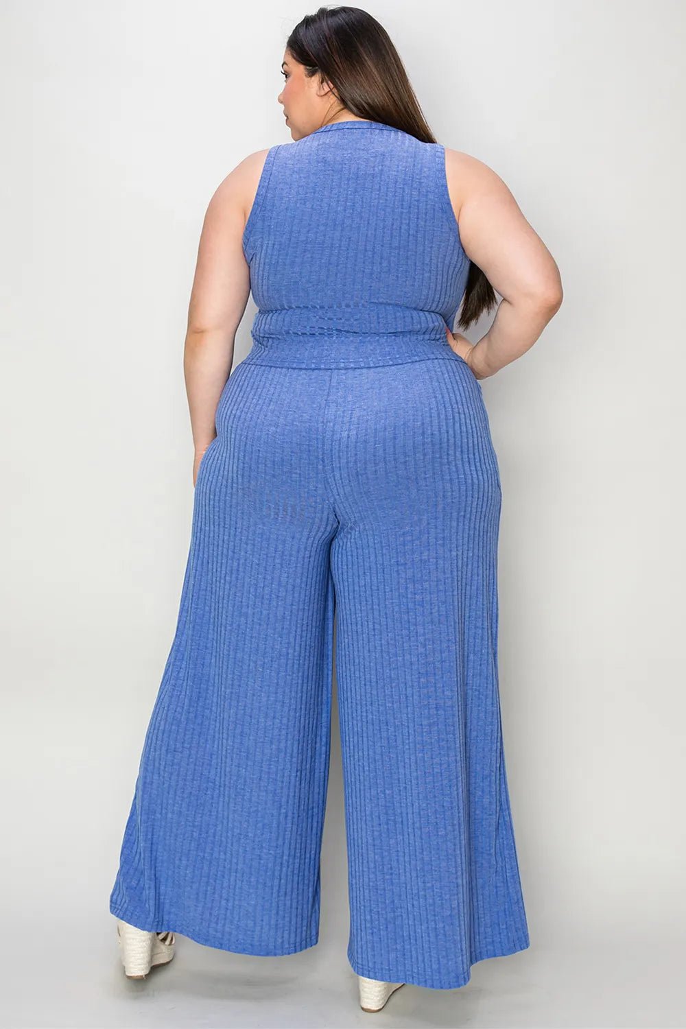 Basic Bae Full Size Ribbed Tank and Wide Leg Pants Set 24d36d44-9157-4e82-b7cf-a484dc9e8f55-Max