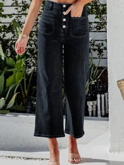 Button Fly Cropped Wide Leg Jeans c1ce3664-4fba-4db6-8831-41a8a9c493e4-Max