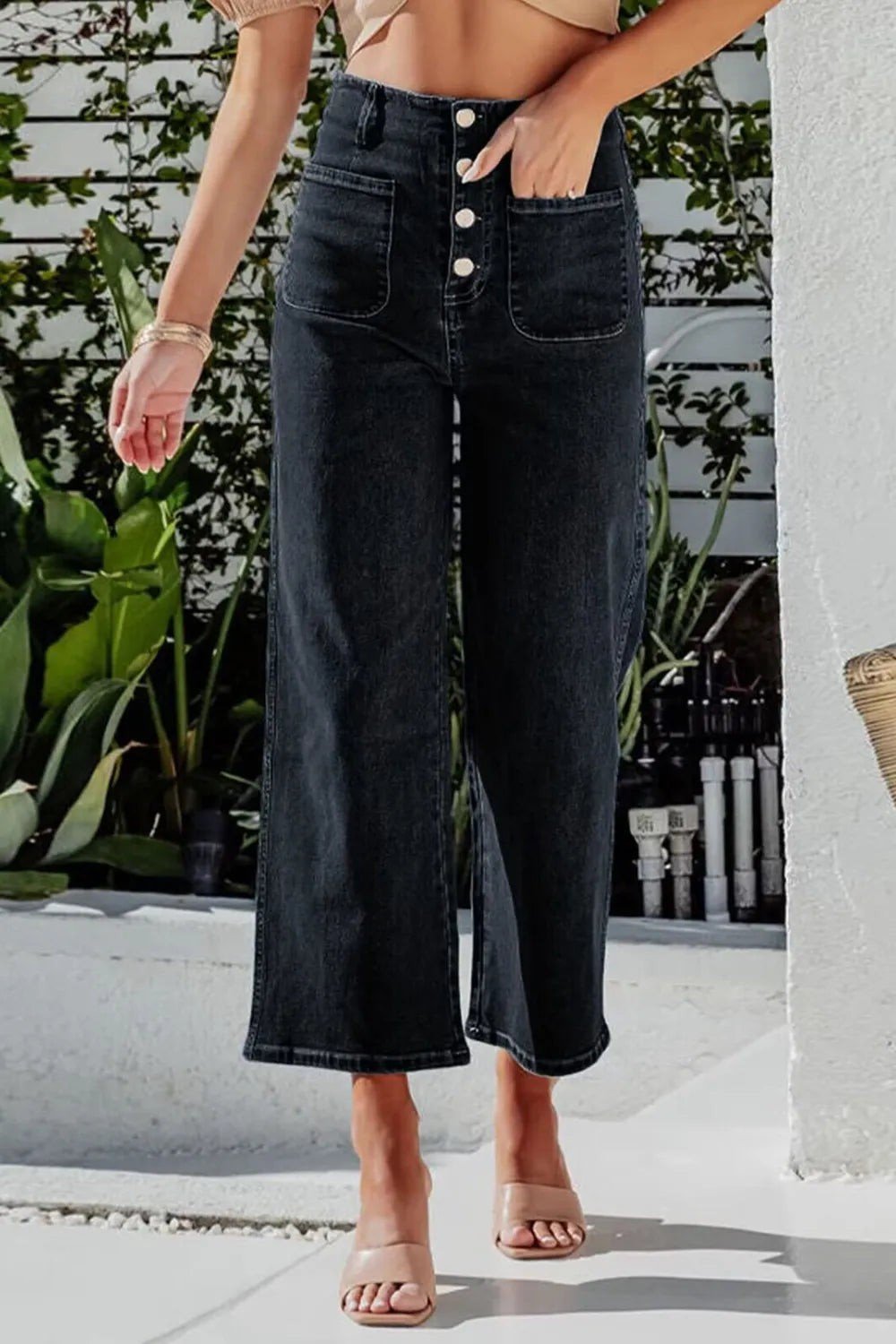 Button Fly Cropped Wide Leg Jeans c1ce3664-4fba-4db6-8831-41a8a9c493e4-Max
