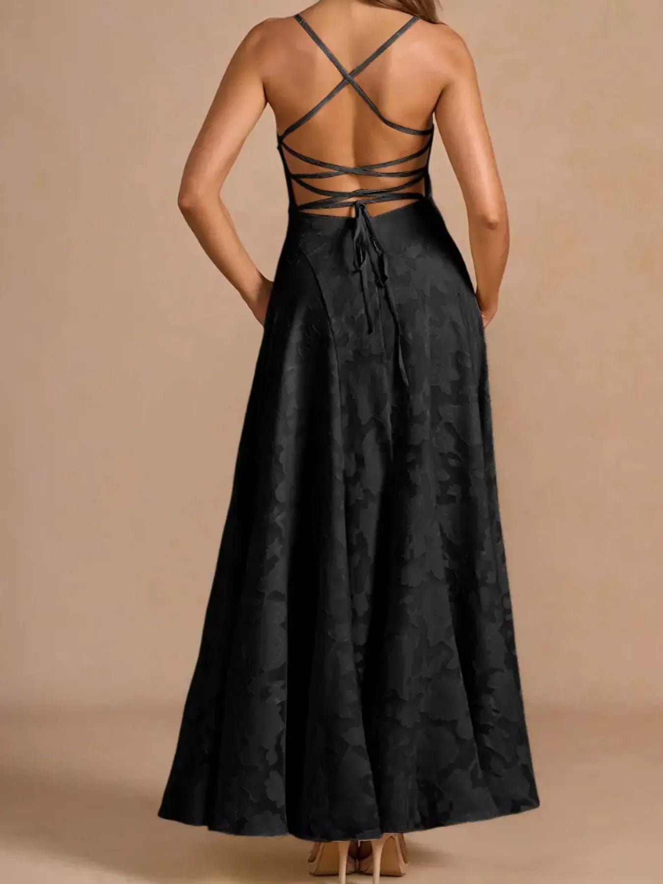 Lace Up Back Spaghetti Strap Maxi Dress 3282613d5f714247831c276cb82ad1ac-Max-Origin