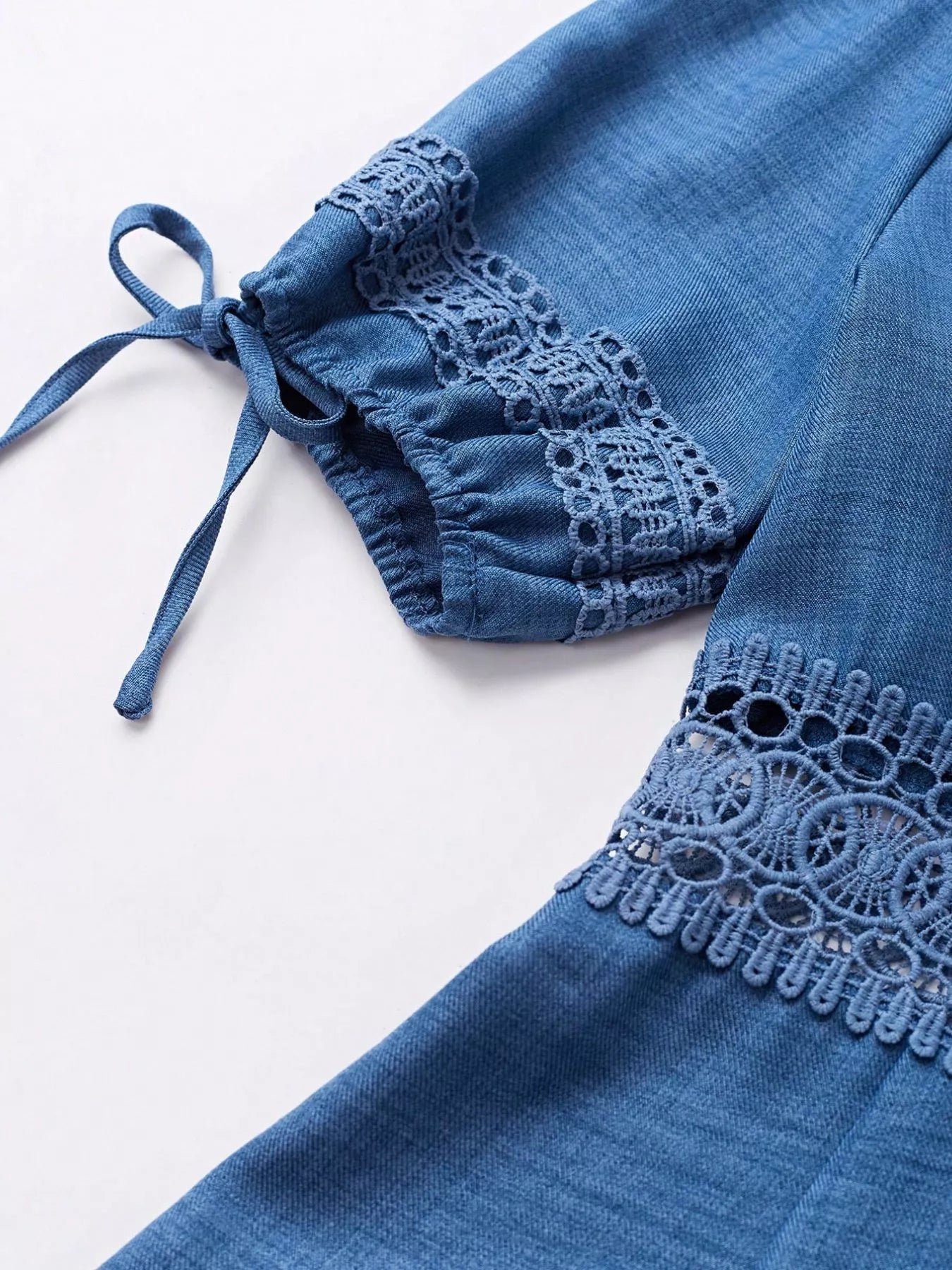 Lace Detail V-Neck Mini Dress 35d3d0fb-7adf-447a-83ad-da35979ee463-Max-Origin