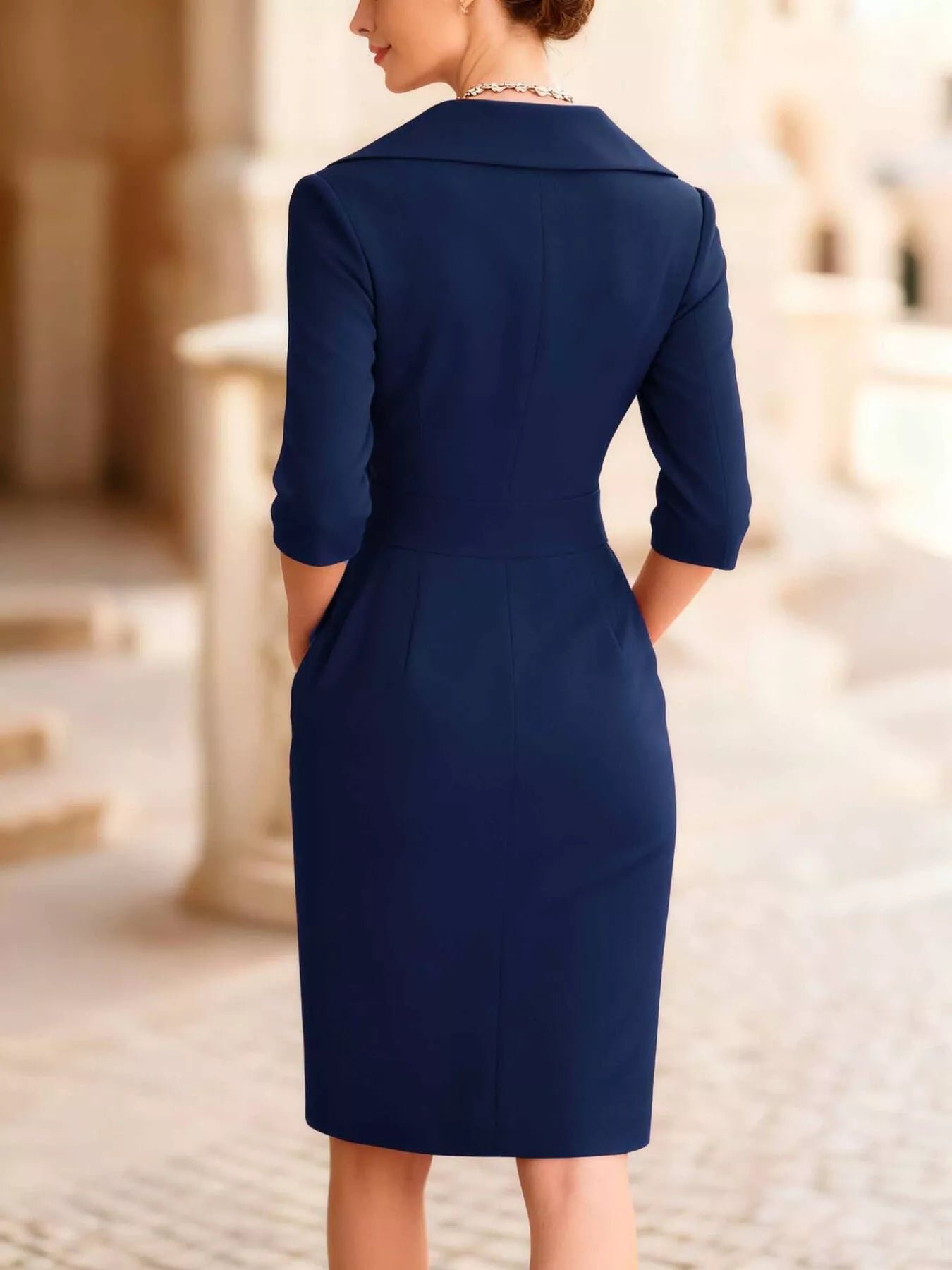 Surplice Long Sleeve Dress 4909e07a-64af-4077-9560-941ed8c03217-Max-Origin