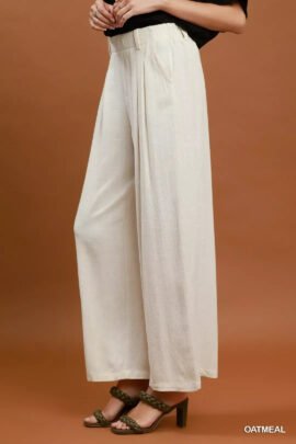 Umgee High Waist Linen Blend Wide Leg Trousers 4998f069-1531-4661-8a96-a5bc2a6eb4e1-Max-Origin