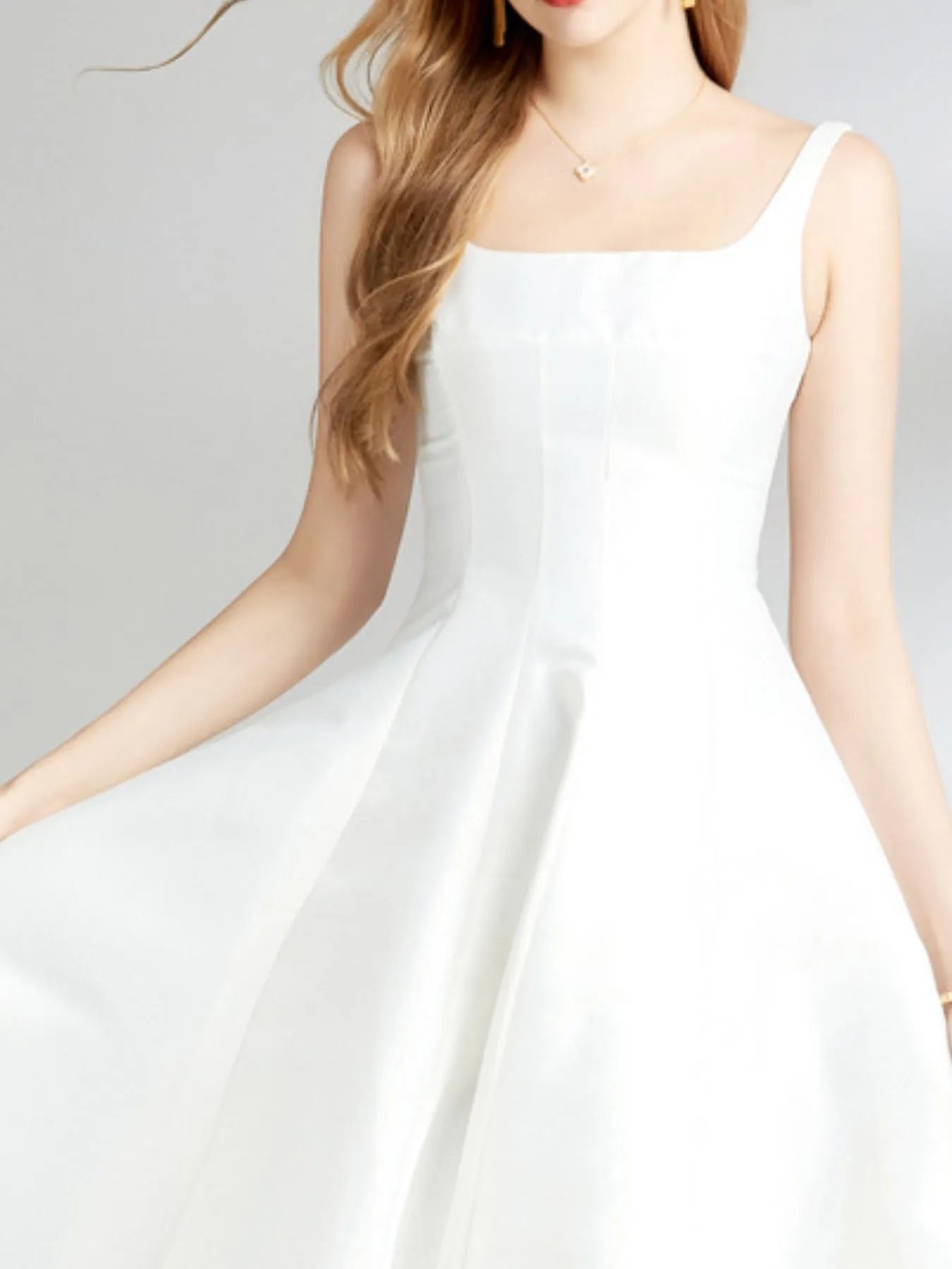 A-Line Silhouette Midi Sleeveless Dress 5700d14b-8f61-4f95-9637-14879dc11fae-Max-Origin