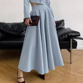 European and American fashion temperament versatile high-end half skirt