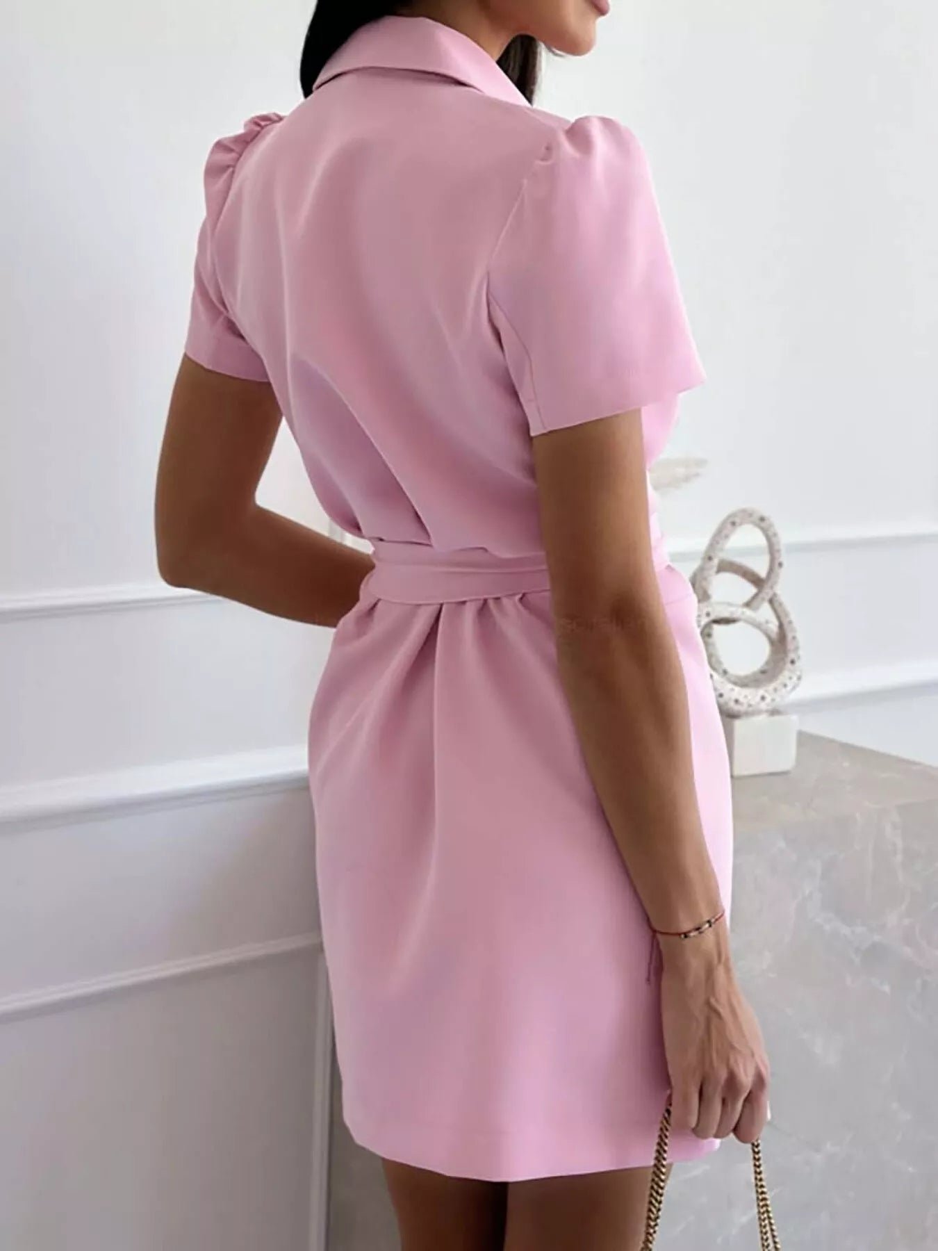 Double-breasted Blazer Dress with Belt 5dc122db5a4a4434b79ac4b9b5a5b5f0-Max-Origin