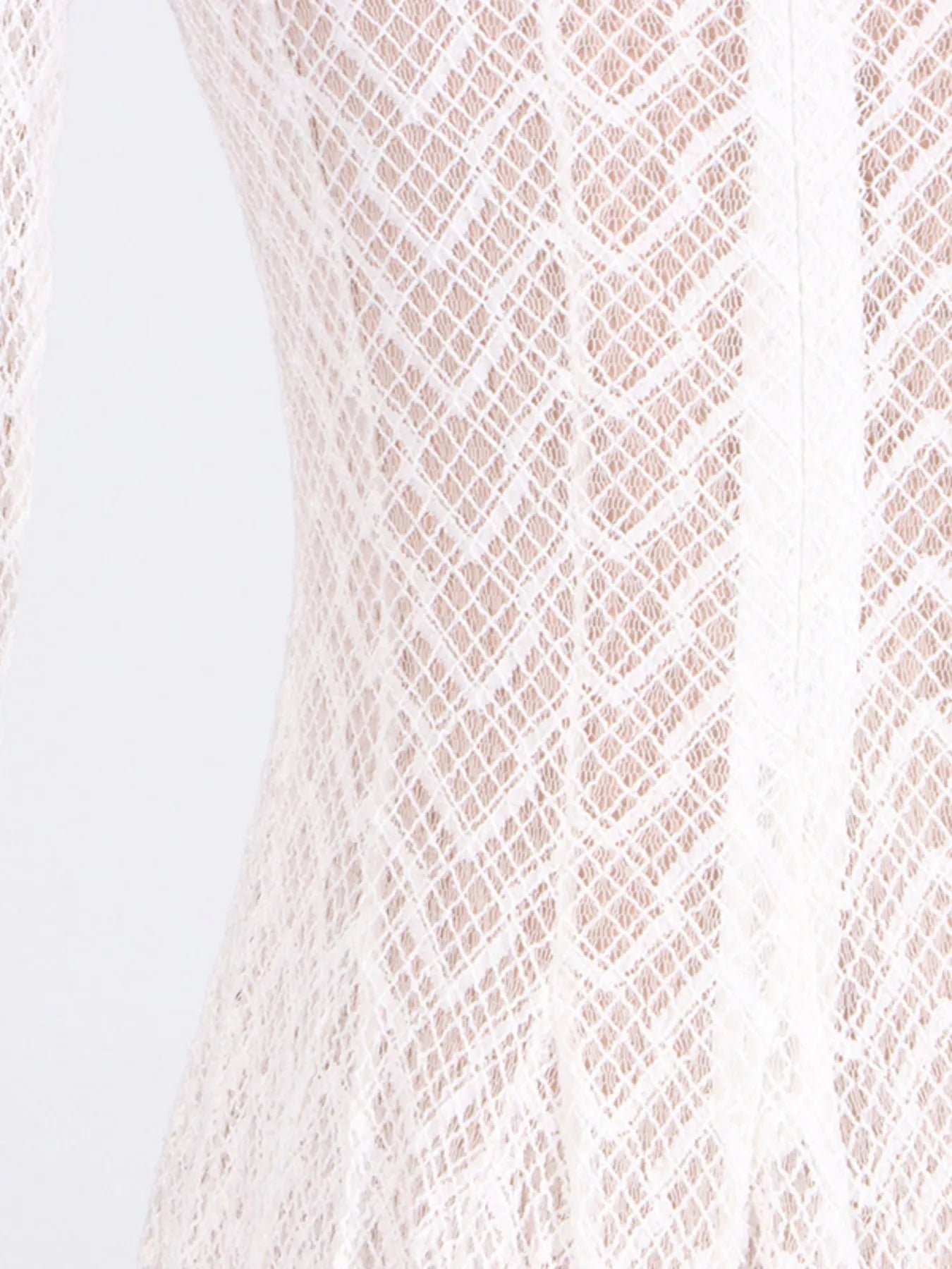Lace Mock Neck Long Sleeve Maxi Dress 664b698a7f8440a69faea4ea14f4798e-Max-Origin