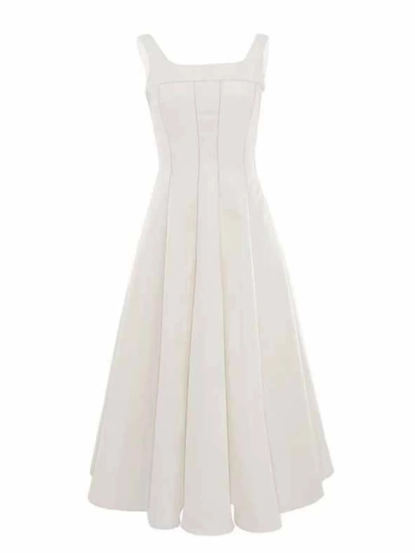 A-Line Silhouette Midi Sleeveless Dress 82e1dcd1-9097-4387-beb2-81b65bf21b77-Max-Origin