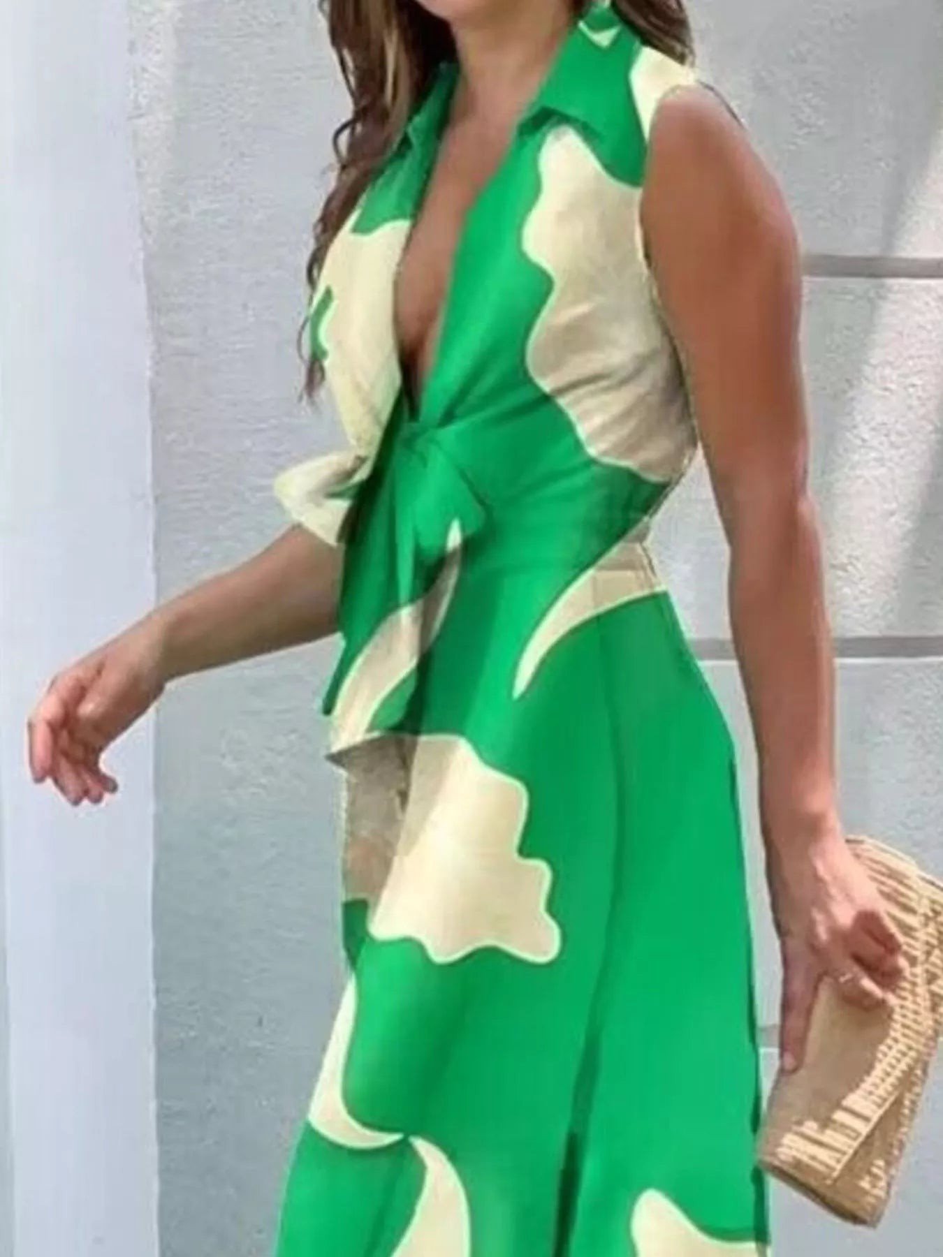Tie Front Sleeveless Maxi Dress be82e8d2-db4d-47ae-9759-1c08d73f2e43-Max-Origin