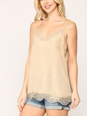 Sleek Satin Cami Top Sleek Satin Cami Top