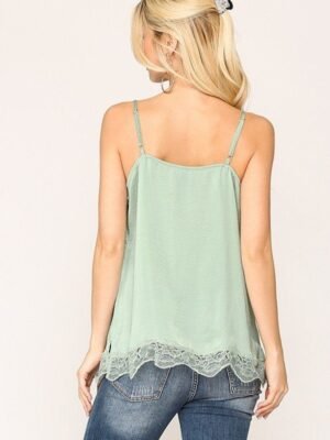 Sleek Satin Cami Top Sleek Satin Cami Top