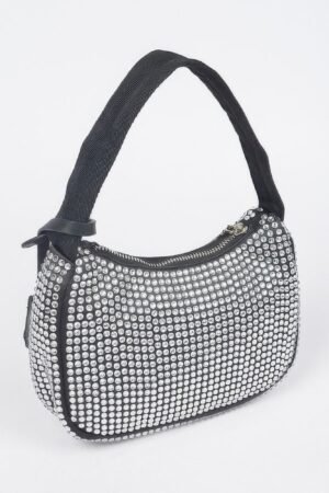 Rhinestone Simple Shoulder Bag