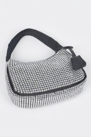 Rhinestone Simple Shoulder Bag