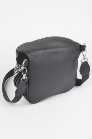 Stone Studded Crossbody Bag