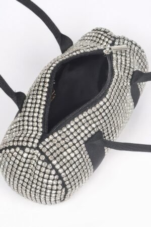 Mini Rhinestone Duffel Bag