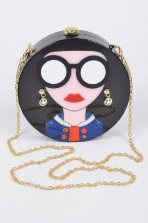 Acrylic Fashion Clutch