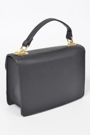 Heart Metal Top Handle Clutch