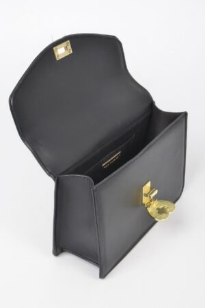 Heart Metal Top Handle Clutch