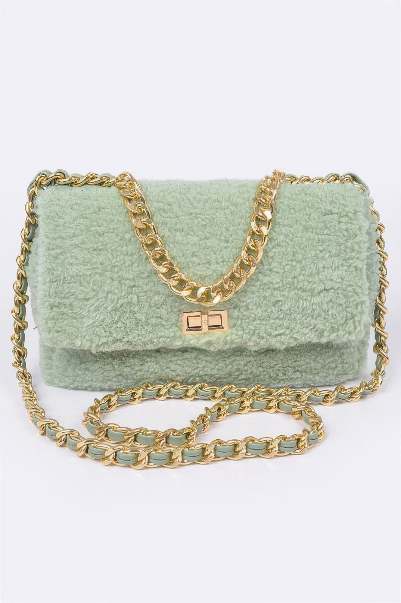 Faux Fur Shoulder Bag Faux Fur Shoulder Bag - Image 2