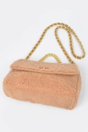 Faux Fur Shoulder Bag Faux Fur Shoulder Bag