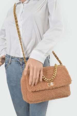 Faux Fur Shoulder Bag Faux Fur Shoulder Bag