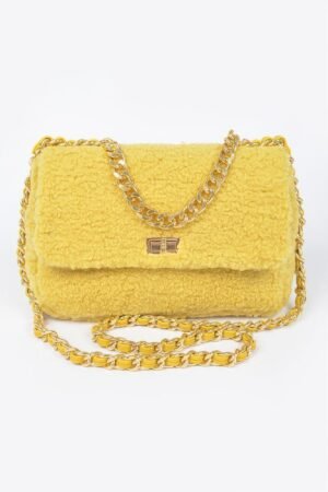 Faux Fur Shoulder Bag Faux Fur Shoulder Bag